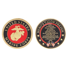 Load image into Gallery viewer, Gold Plated United States Air Force/Army/Navy Commemorative Coin Souvenir Challenge Collectible Coins Collection Art Craft Gift