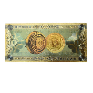 Gold Plated Hot sale Bitcoin Coin Bit Coin Metal Coin Physical Cryptocurrency Commemorative Coin